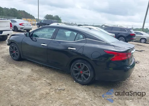 2017 Nissan Maxima 3.5 S из США, поврежденный, VIN 1N4AA6AP3HC384307